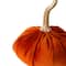 Glitzhome&#xAE; Colorful Velvet Pumpkins Set